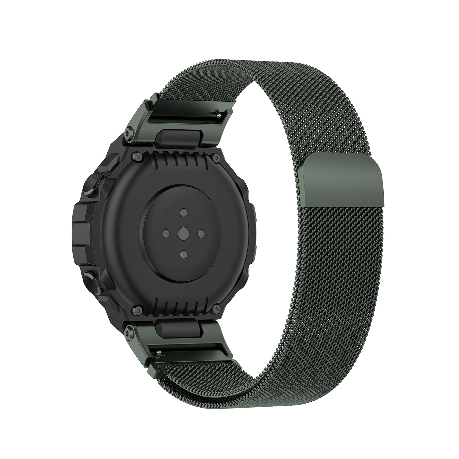 Milanese Stainless Steel Replacement Strap Smart Watch Band for Huami Amazfit T-Rex Pro Amazfit T-Rex Milanese Stainless Steel Replacement Strap Smart Watch Band for Huami Amazfit T-Rex Pro Amazfit T-Rex
